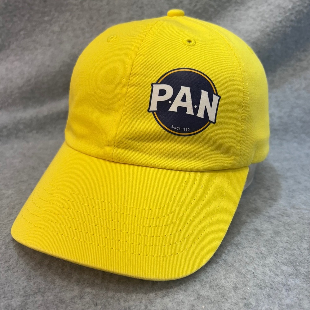 P.A.N. Logo Unisex Yellow Harina de Maiz Baseball Hat Adjustable Strap OSFM